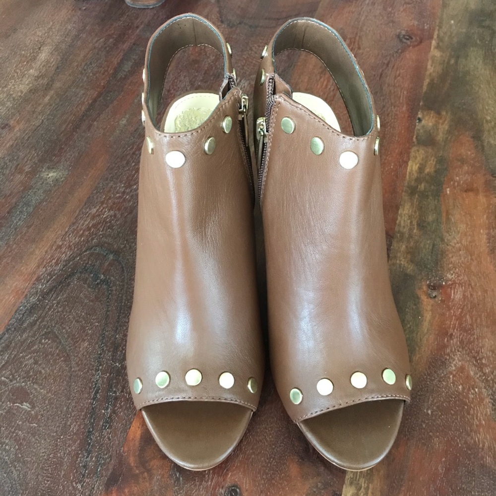 Vince Camuto Size 9 Open Toe Heel Block Women’s